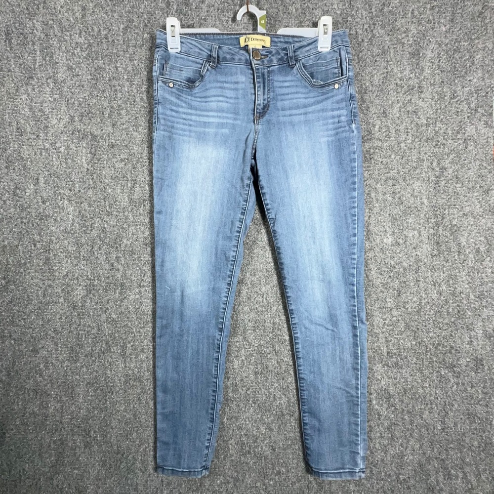 Democracy Absolution Jegging Womens 8 Light Wash Blue Skinny Denim B1012BRSK